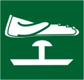 E 221 — EMERGENCY STOP BUTTON - PICTOGRAM